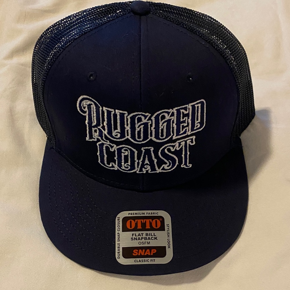 Rugged Coast Black  Snapback Hat